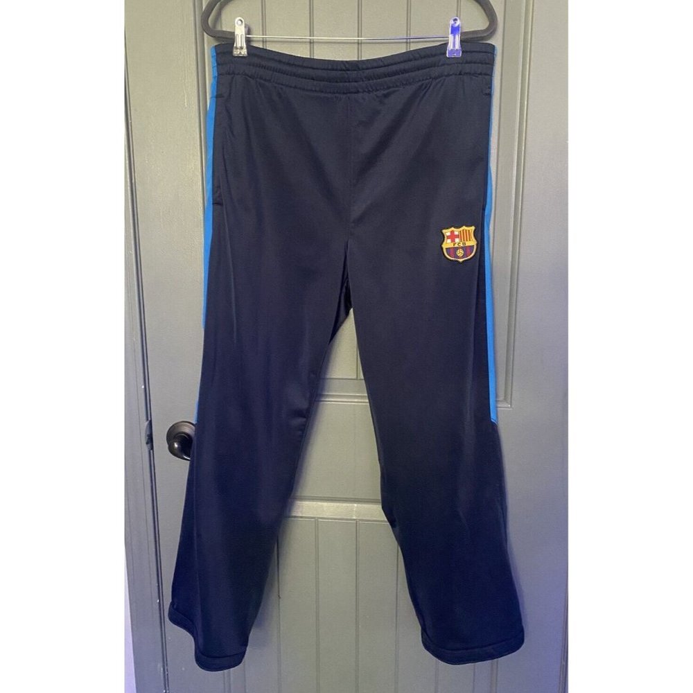 Club Barcelona Logo Blue Men’s Sweatpants Size Medium